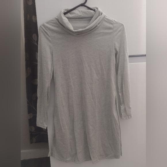 Gray Long Sleeve Tee Casual Comfort Size M - Picture 1 of 10